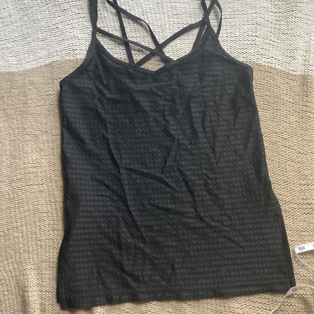Lorna Jane size small spaghetti strap fitness tank top
